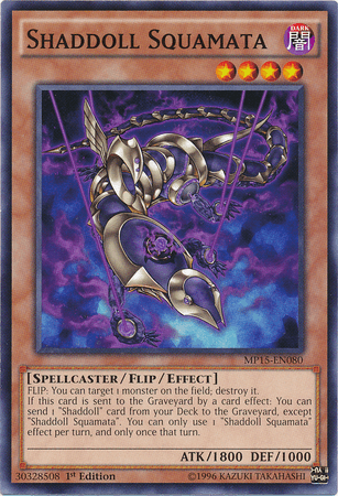 Shaddoll Squamata [MP15-EN080] Common - Josh's Cards