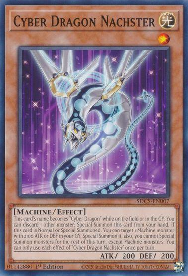 Cyber Dragon Nachster [SDCS-EN007] Common - Josh's Cards