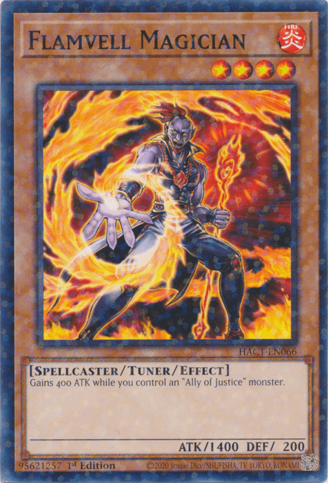 Flamvell Magician (Duel Terminal) [HAC1-EN066] Common - Josh's Cards