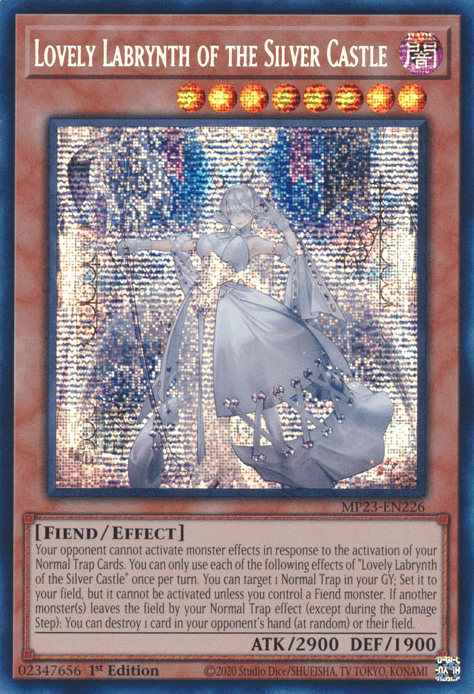 Lovely Labrynth of the Silver Castle [MP23-EN226] Prismatic Secret Rare - Josh's Cards