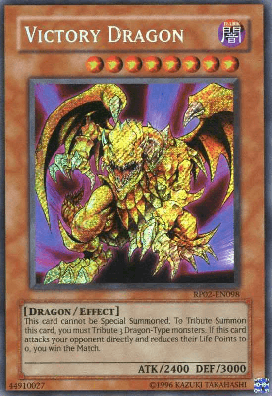 Victory Dragon [RP02-EN098] Secret Rare - Josh's Cards