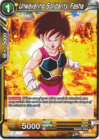 Unwavering Solidarity Fasha (BT3-099) [Cross Worlds] Parallel Foil