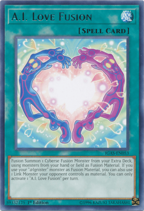 A.I. Love Fusion [IGAS-EN053] Rare - Josh's Cards