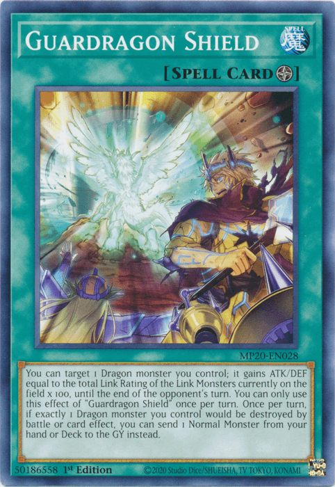 Guardragon Shield [MP20-EN028] Common - Josh's Cards