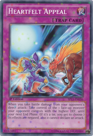 Heartfelt Appeal [SP13-EN036] Starfoil Rare - Josh's Cards