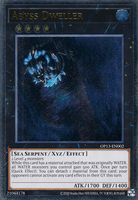 Abyss Dweller [OP13-EN002] Ultimate Rare - Josh's Cards