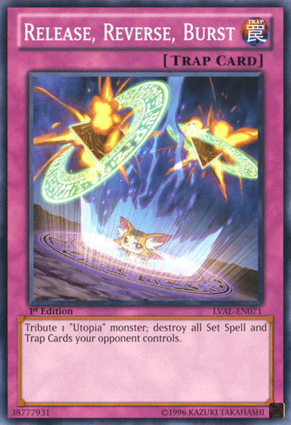 Release, Reverse, Burst [LVAL-EN071] Common - Josh's Cards