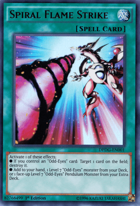 Spiral Flame Strike [DPDG-EN001] Ultra Rare - Josh's Cards