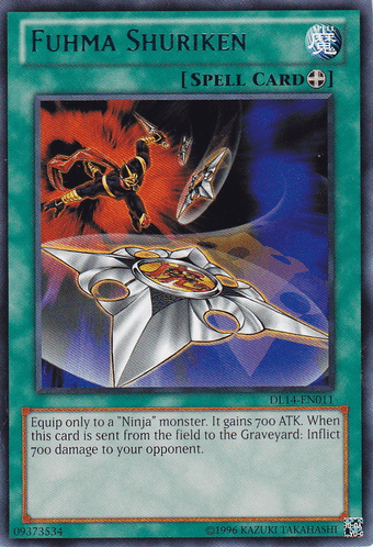 Fuhma Shuriken (Blue) [DL14-EN011] Rare - Josh's Cards