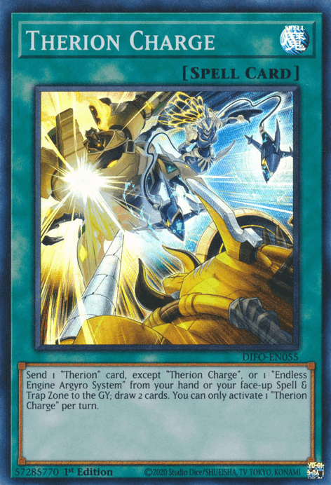 Therion Charge [DIFO-EN055] Super Rare - Josh's Cards