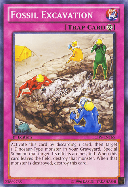Fossil Excavation [LCJW-EN165] Common - Josh's Cards