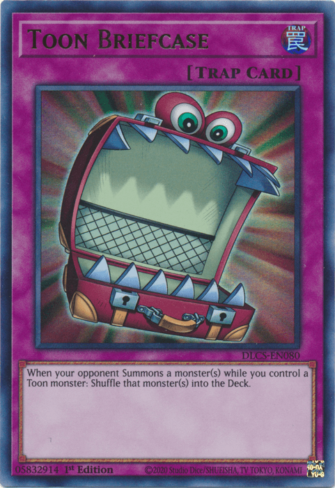 Toon Briefcase (Green) [DLCS-EN080] Ultra Rare - Josh's Cards
