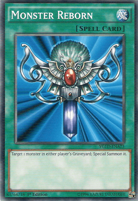 Monster Reborn [YGLD-ENA23] Common - Josh's Cards