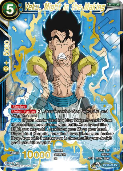 Veku, Might in the Making (EX19-09) [Special Anniversary Set 2021] Parallel Foil