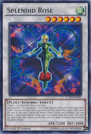 Splendid Rose [LC5D-EN100] Rare - Josh's Cards
