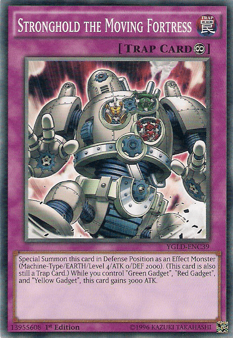 Stronghold the Moving Fortress [YGLD-ENC39] Common - Josh's Cards
