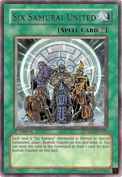 Six Samurai United [PTDN-EN059] Rare - Josh's Cards