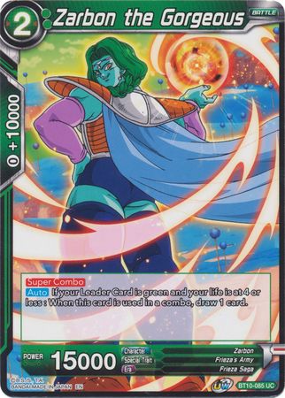 Zarbon the Gorgeous (BT10-085) [Rise of the Unison Warrior] Parallel Foil