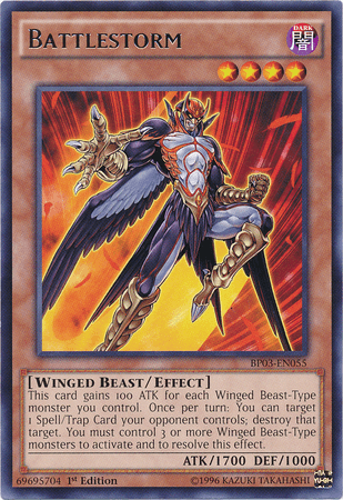 Battlestorm [BP03-EN055] Rare - Josh's Cards