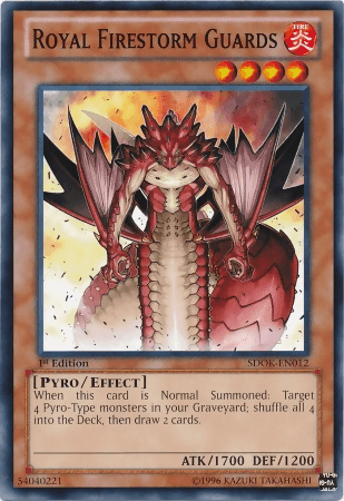 Royal Firestorm Guards [SDOK-EN012] Common - Josh's Cards
