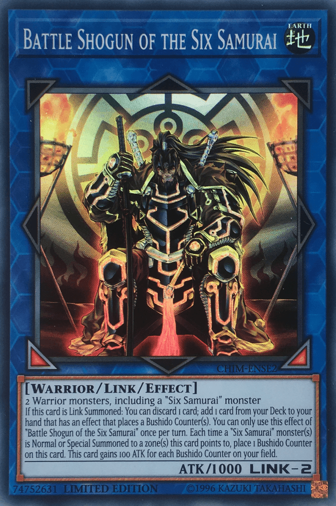 Battle Shogun of the Six Samurai [CHIM-ENSE2] Super Rare - Josh's Cards