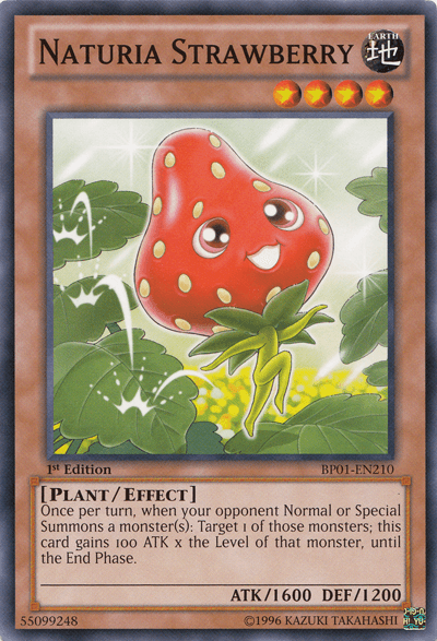 Naturia Strawberry [BP01-EN210] Common - Josh's Cards
