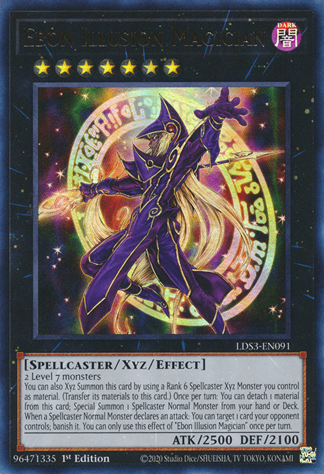Ebon Illusion Magician [LDS3-EN091] Ultra Rare - Josh's Cards