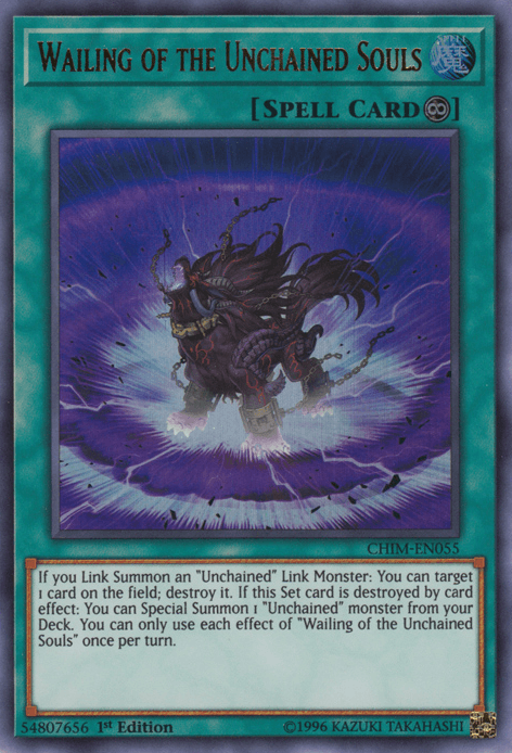 Wailing of the Unchained Souls [CHIM-EN055] Ultra Rare - Josh's Cards