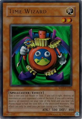 Time Wizard [MRD-EN065] Ultra Rare - Josh's Cards