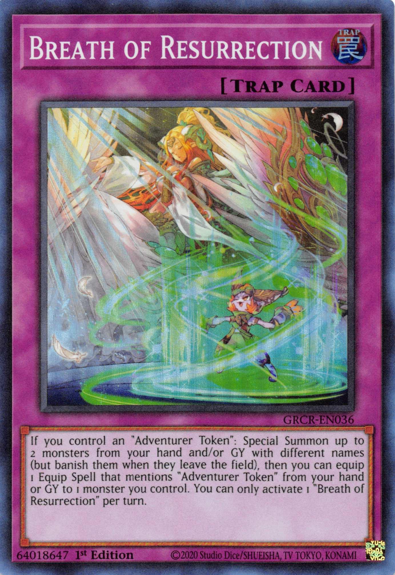 Breath of Resurrection [GRCR-EN036] Super Rare - Josh's Cards