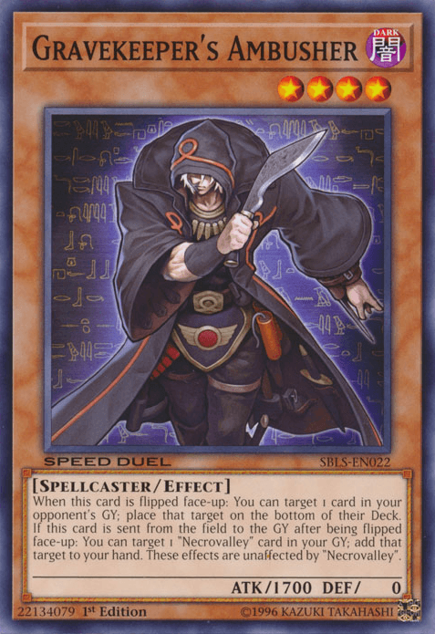 Gravekeeper's Ambusher [SBLS-EN022] Common - Josh's Cards