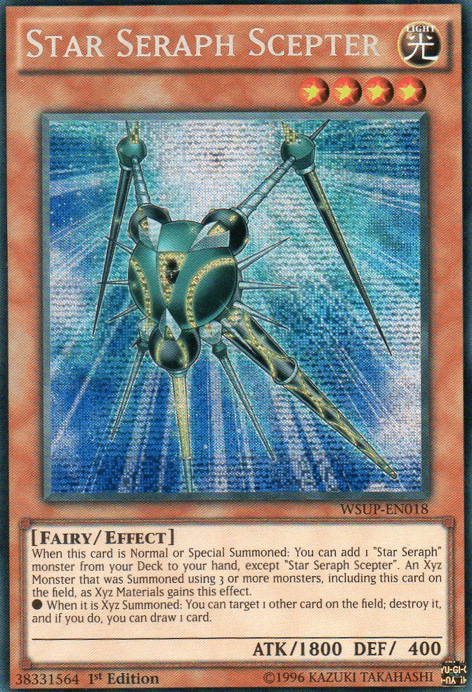 Star Seraph Scepter [WSUP-EN018] Secret Rare - Josh's Cards