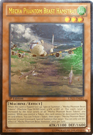 Mecha Phantom Beast Hamstrat [LTGY-EN025] Ultimate Rare - Josh's Cards