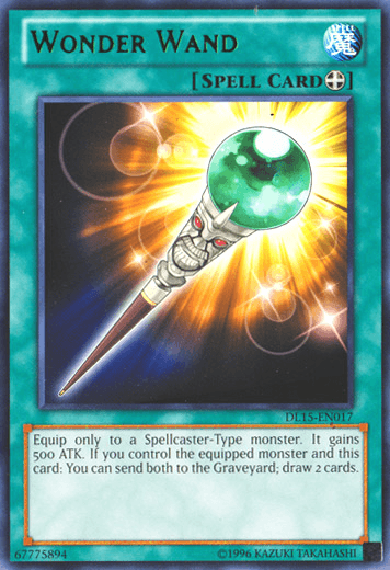 Wonder Wand (Green) [DL15-EN017] Rare - Josh's Cards