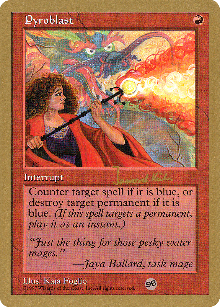 Pyroblast (WCD-JK262SB) - World Championship Decks 1997