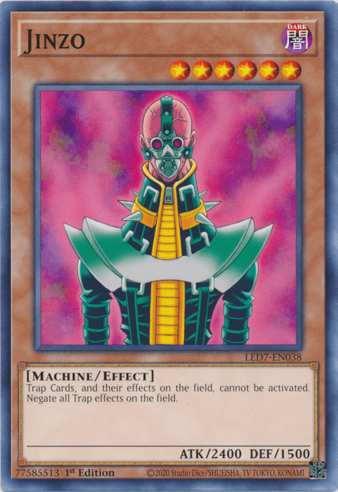 Jinzo [LED7-EN038] Common - Josh's Cards