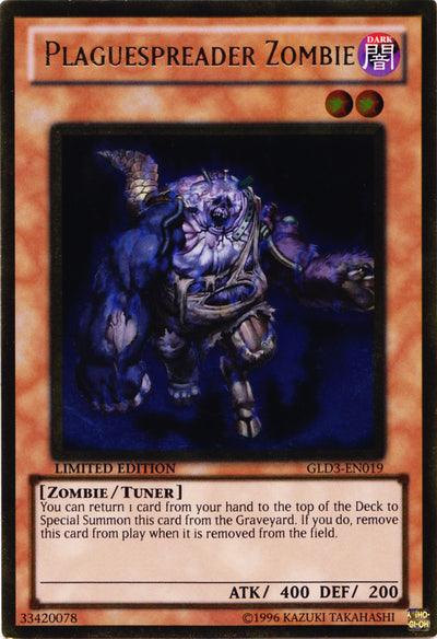 Plaguespreader Zombie [GLD3-EN019] Gold Rare - Josh's Cards