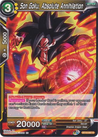 Son Goku, Absolute Annihilation (BT10-097) [Rise of the Unison Warrior 2nd Edition] Parallel Foil