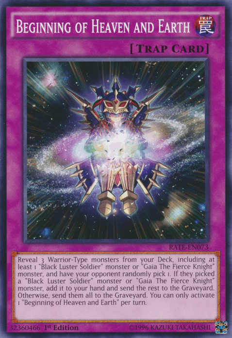 Beginning of Heaven and Earth [RATE-EN073] Common - Josh's Cards
