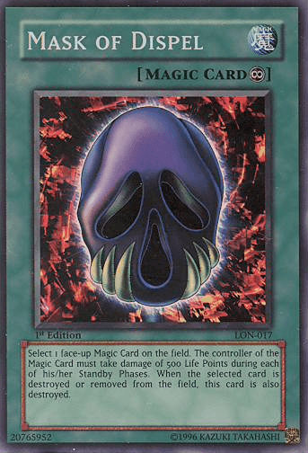 Mask of Dispel [LON-017] Super Rare - Josh's Cards