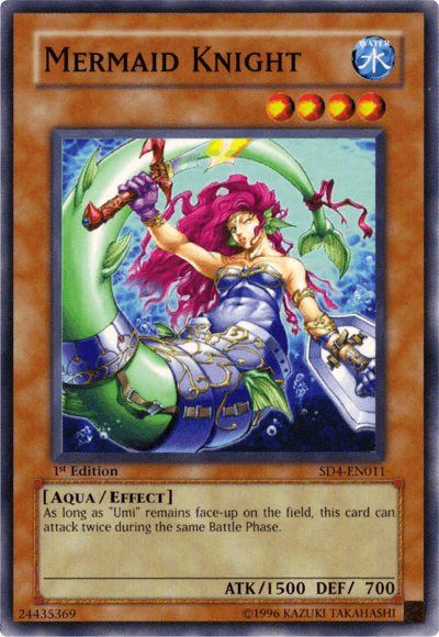 Mermaid Knight [SD4-EN011] Common - Josh's Cards