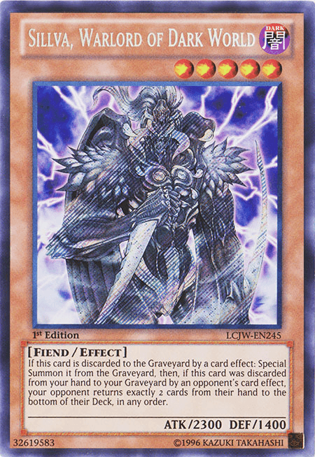 Sillva, Warlord of Dark World [LCJW-EN245] Secret Rare - Josh's Cards