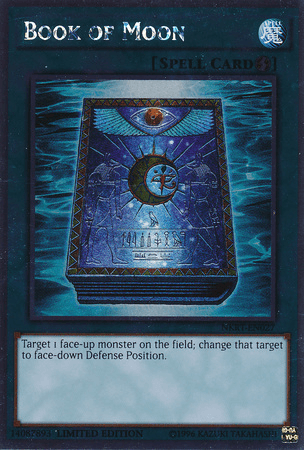 Book of Moon [NKRT-EN027] Platinum Rare - Josh's Cards