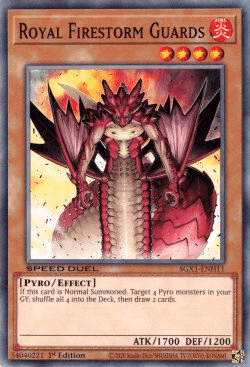 Royal Firestorm Guards [SGX1-ENH11] Common - Josh's Cards