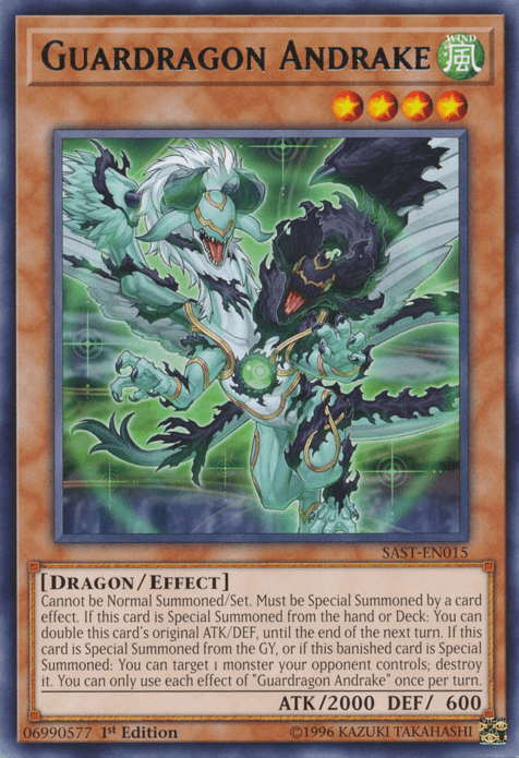 Guardragon Andrake [SAST-EN015] Rare - Josh's Cards