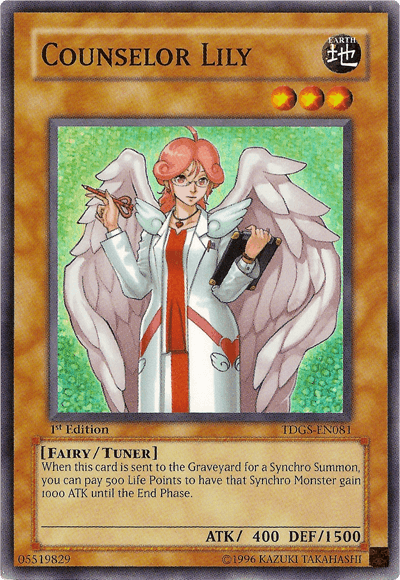 Counselor Lily [TDGS-EN081] Super Rare - Josh's Cards