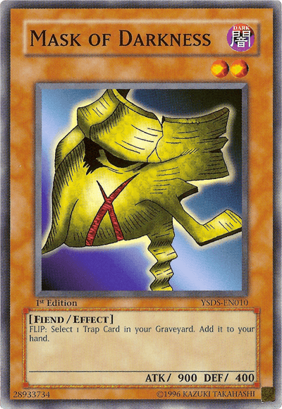 Mask of Darkness [YSDS-EN010] Common - Josh's Cards