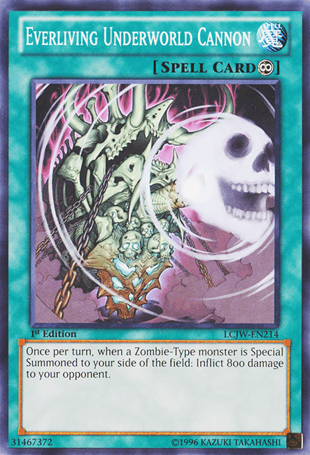 Everliving Underworld Cannon [LCJW-EN214] Common - Josh's Cards