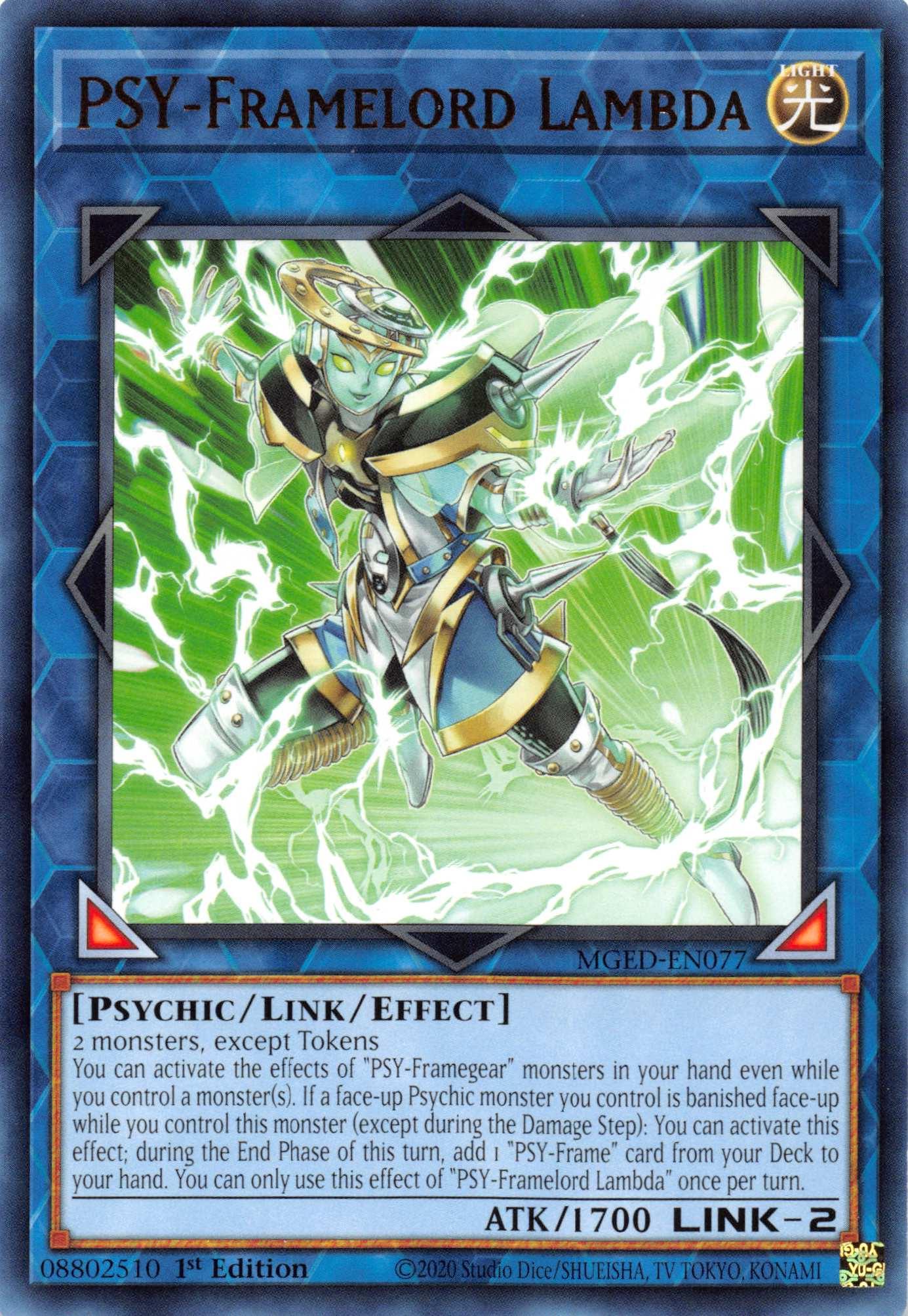 PSY-Framelord Lambda [MGED-EN077] Rare - Josh's Cards