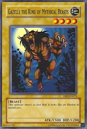 Gazelle the King of Mythical Beasts [DB2-EN071] Common - Josh's Cards